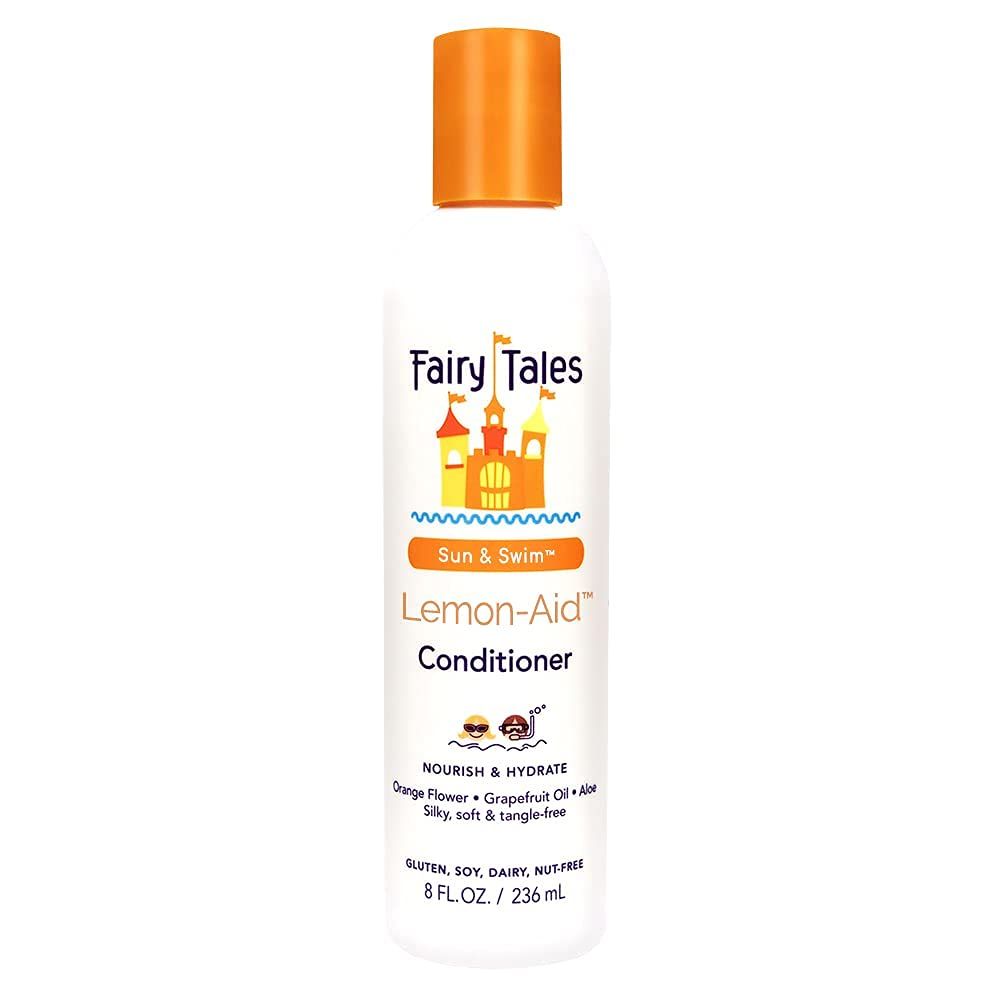 Fairy Tales Swimmer Conditioner for Kids - 8 oz Made with Natural Ingredients in the USA Replenish and Restore from Chlorine and Salt Damage No Parabens, Sulfates, or Synthetic Dyes