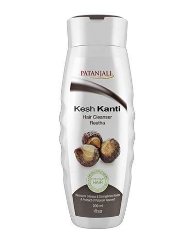 2 x Patanjali Kesh Kanti Reetha Shampoo 200 Ml (Total 400 ml)