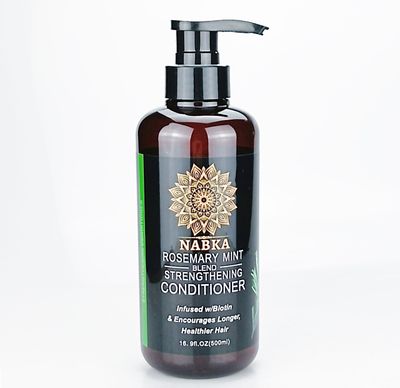 NABKA Rosemary Mint Conditioner for Moisturizing and Strengthening Hair, Infused with Biotin - 16.9 Ounce