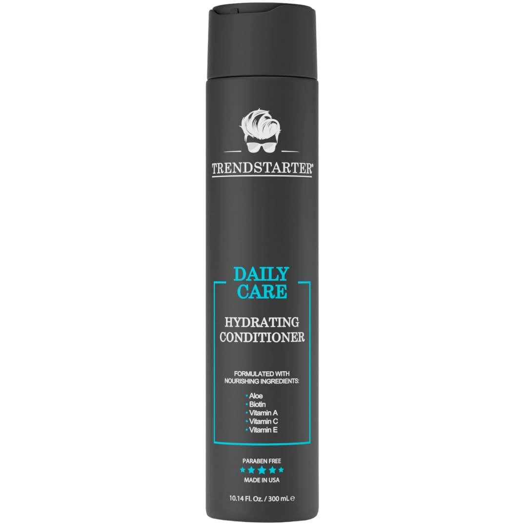 TRENDSTARTER - DAILY CARE - HYDRATING CONDITIONER (10.14 Fl.Oz) - Made with Aloe, Vitamin A, Vitamin C, and Vitamin E for Healthy Hair and Healthy Scalp - Launched 2023