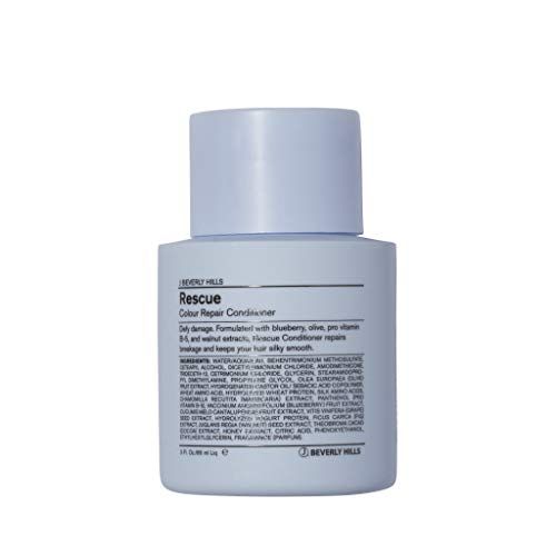 J Beverly Hills Blue Rescue Colour Repair Conditioner with Omega 3 Oil for Damaged Hair, 3 Oz