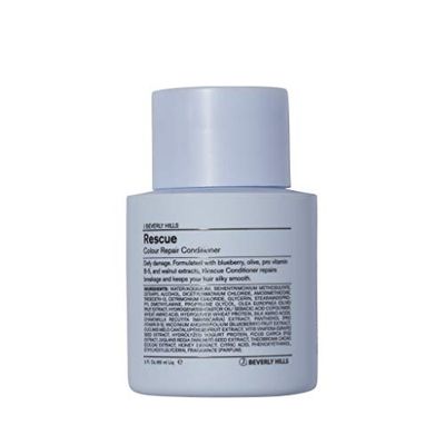 J Beverly Hills Blue Rescue Colour Repair Conditioner with Omega 3 Oil for Damaged Hair, 3 Oz