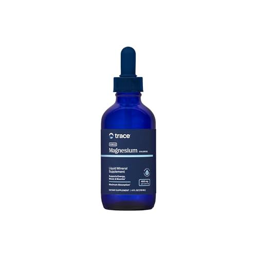 Trace Minerals Ionic Magnesium - Liquid Ionic Magnesium to Support Immune, Brain Heart Health - Supplement to Aid Energy Vitality - Supplement with Magnesium Sodium - 4 fl oz (30 Servings)