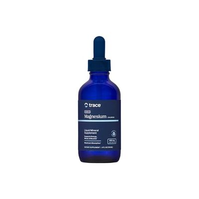 Trace Minerals Ionic Magnesium - Liquid Ionic Magnesium to Support Immune, Brain Heart Health - Supplement to Aid Energy Vitality - Supplement with Magnesium Sodium - 4 fl oz (30 Servings)