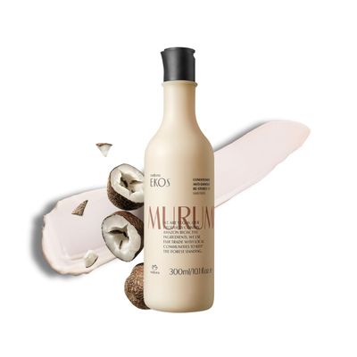 natura - Ekos Murumuru Restoring Conditioner - Anti-Damage - Hair Detangler Moisturizer - Combat Dryness - Vegan Hair Care - Brazilian Beauty Secrets - Personal Self Care - 10.1 fl oz (300ml)