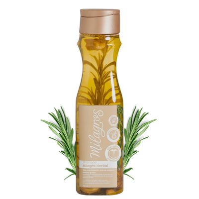 Generic Herbal Hair Shampoo Restores, Strengthens, Hydrates Revitalizes Naturally Infused with Rosemary Extract, 15 Fl Oz