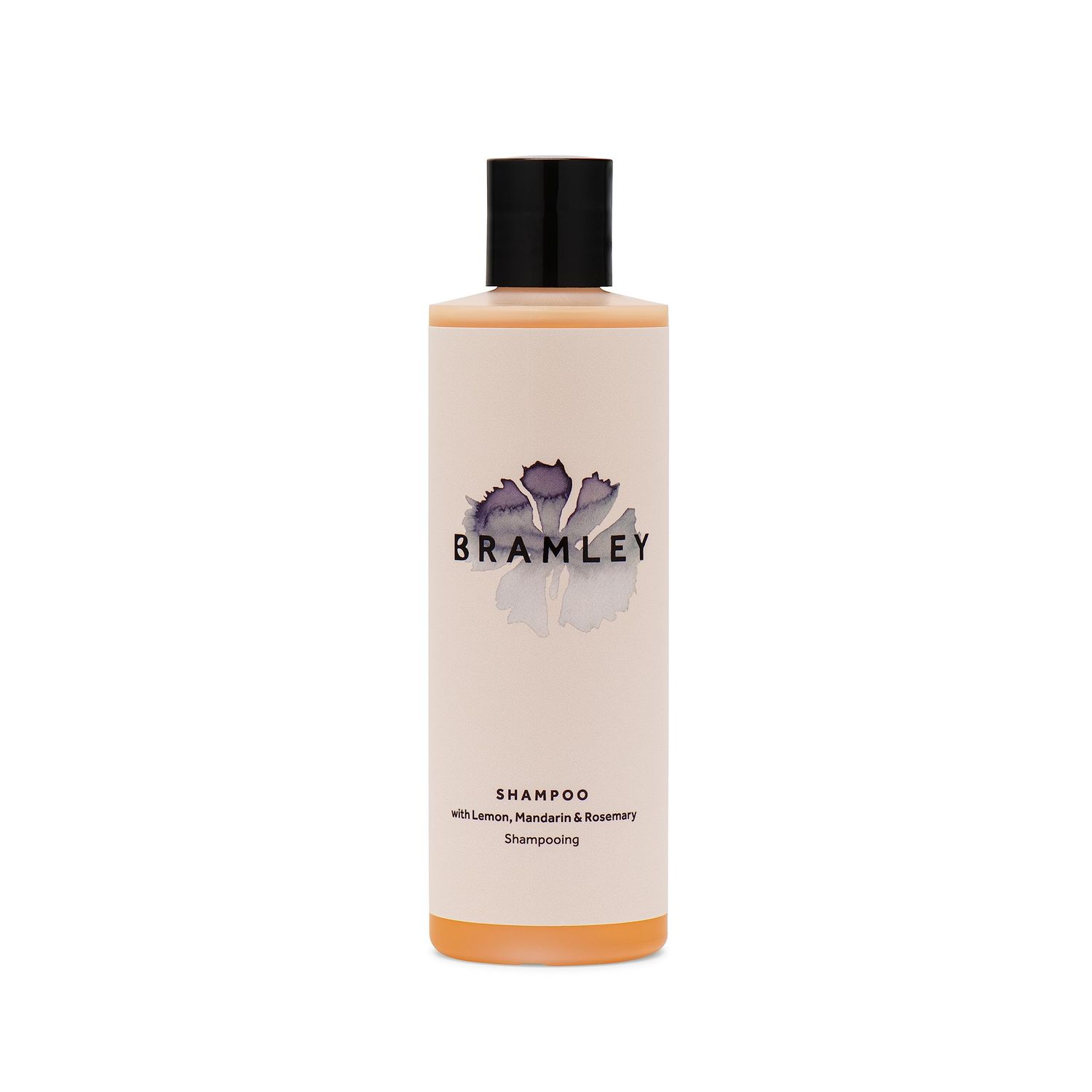 BRAMLEY Shampoo, 250ml Lemon, Mandarin and Rosemary Essential Oils Natural Hair Wash Suphate Free Cleanses Softens Vegan Cruelty Free