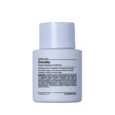 J Beverly Hills Blue Everyday Moisturizing Conditioner with Keratin for Hydration, 3 Oz