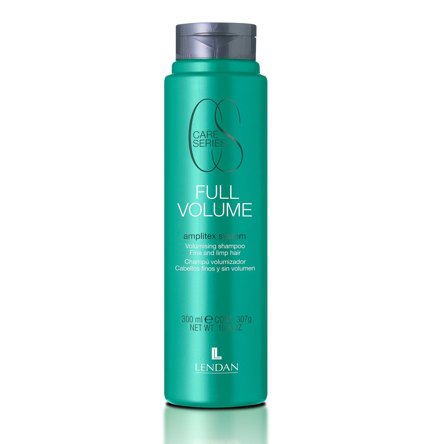 Lendan - Fine Hair Volume Shampoo - Full Volume - 300 ml - Cleanses, Hydrates, and Protects Hair Fiber - Adds Body and Volume to Hair - with Heat Protector - Strengthens Hair