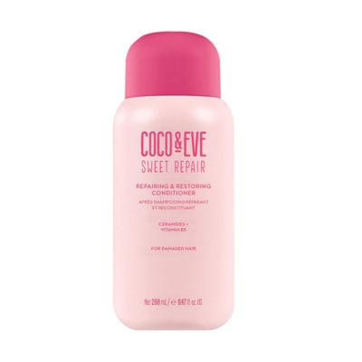 Coco Eve Repairing Restoring Conditioner - Repair and Hydrate Dry, Damaged, Color Treated Hair. Anti Breakage Split Ends, Strengthens Weak Hair Bond and Texture. For All Hair Types (9.47 Fl Oz)