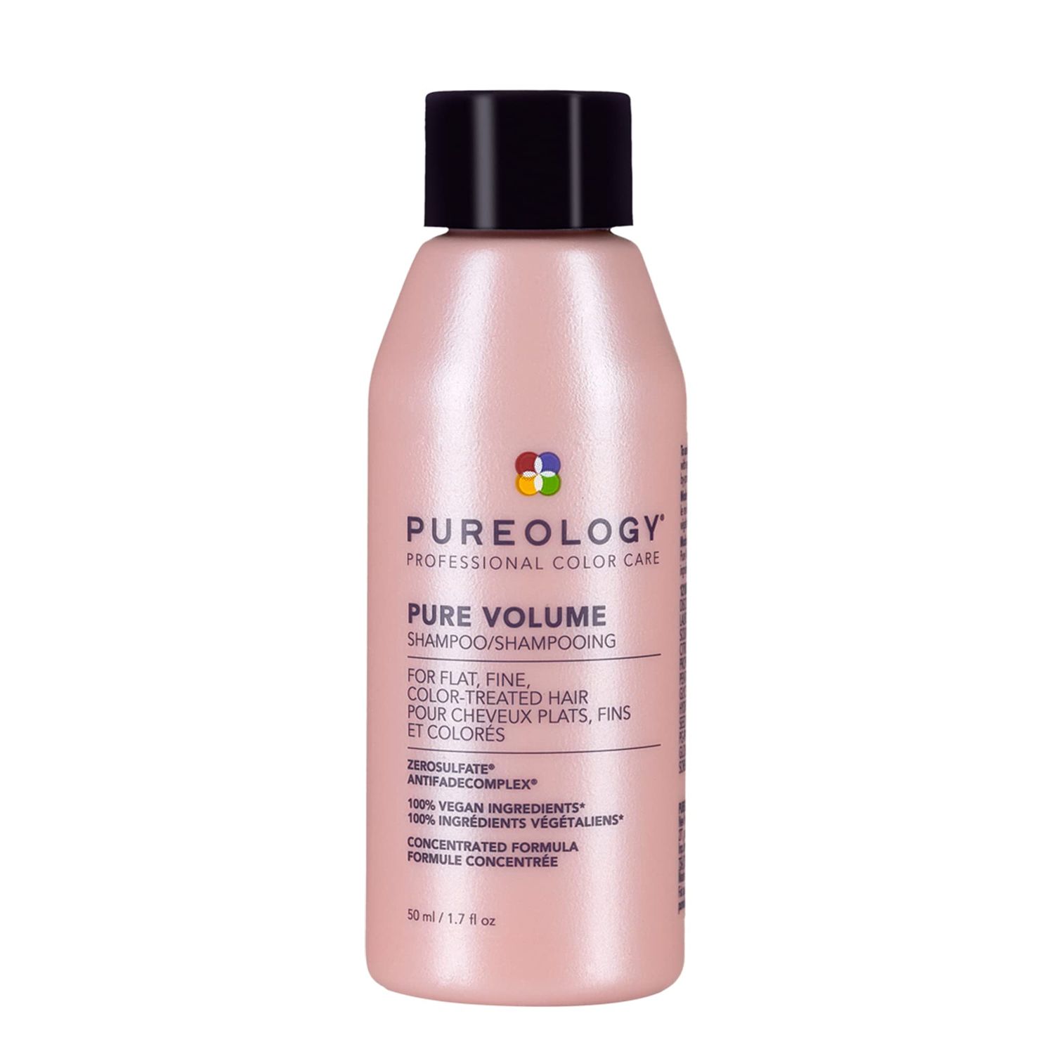 Pureology Pure Volume Shampoo For Flat, Fine, Color-Treated Hair Adds Lightweight Volume and Body Clarifies Buildup Sulfate-Free Vegan