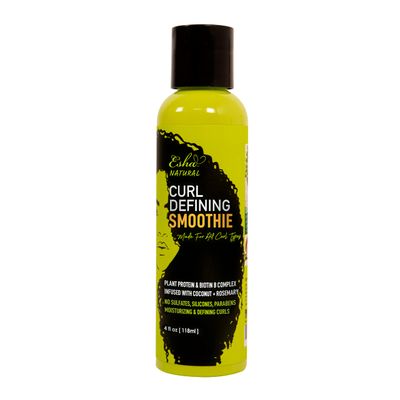 Esha Girl Natural - Curl Smoothie - Style Define Your 3C 4C Curls - Revive Your Curls - Frizz Control, Hydrate, Rosemary Biotin Treatment - Tame Enhance Definition (4 oz.)