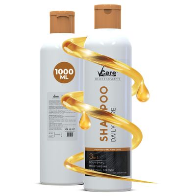 VCare Beauty Concepts Daily Care Shampoo Nourishes Hair Growth Smooth hair For Women Men 1000ml