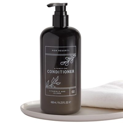 MGM Resorts Hydrating Conditioner - Vitamin E Jojoba Oil - Scent of Fig, Cranberry Bergamot - Hotel Conditioner - 16.23 oz