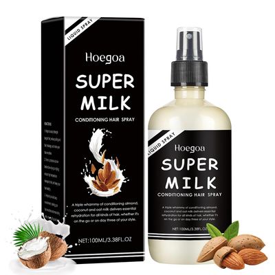 1PC Super Milk Conditioning Hair Primer, Super Milk Hair Conditioner Spray Smooth Hair Care, Supermilk Hair Primer Conditioner 100g