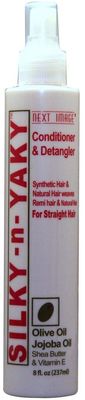 Next Image Silky-n-Yaki Conditioner Detangler with Olive Oil Jojoba Oil 8 oz by RR Corp