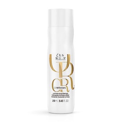Wella Professionals Oil Reflections Luminous Reveal Shampoo With Natural Botanicals Camellia Oil and White Tea Extract For long-Lasting Softness and Shine 8.4 Fl Oz
