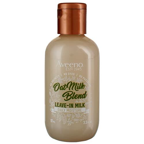 Aveeno Oat Milk Leave-In Hair Conditioner Treatment, 3.3 fl oz (Pack of 3)