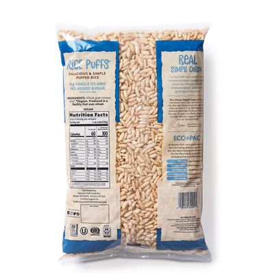 Nature s Path Rice Puffs Cereal, Healthy, Organic, Gluten-Free, Low-Sugar, 6 Ounce Bag
