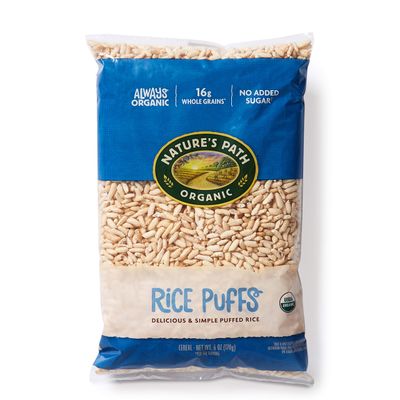 Nature s Path Rice Puffs Cereal, Healthy, Organic, Gluten-Free, Low-Sugar, 6 Ounce Bag