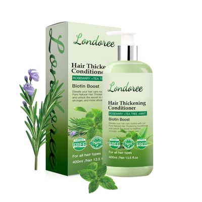 Rosemary Hair Growth Conditioner - Thickening Re-Growth Formula for Men Women,13.5 fl OZ (400ml) Mint Strengthening Rosemary Conditioner with Tea Tree For Hair Loss (Rosemary Conditioner)