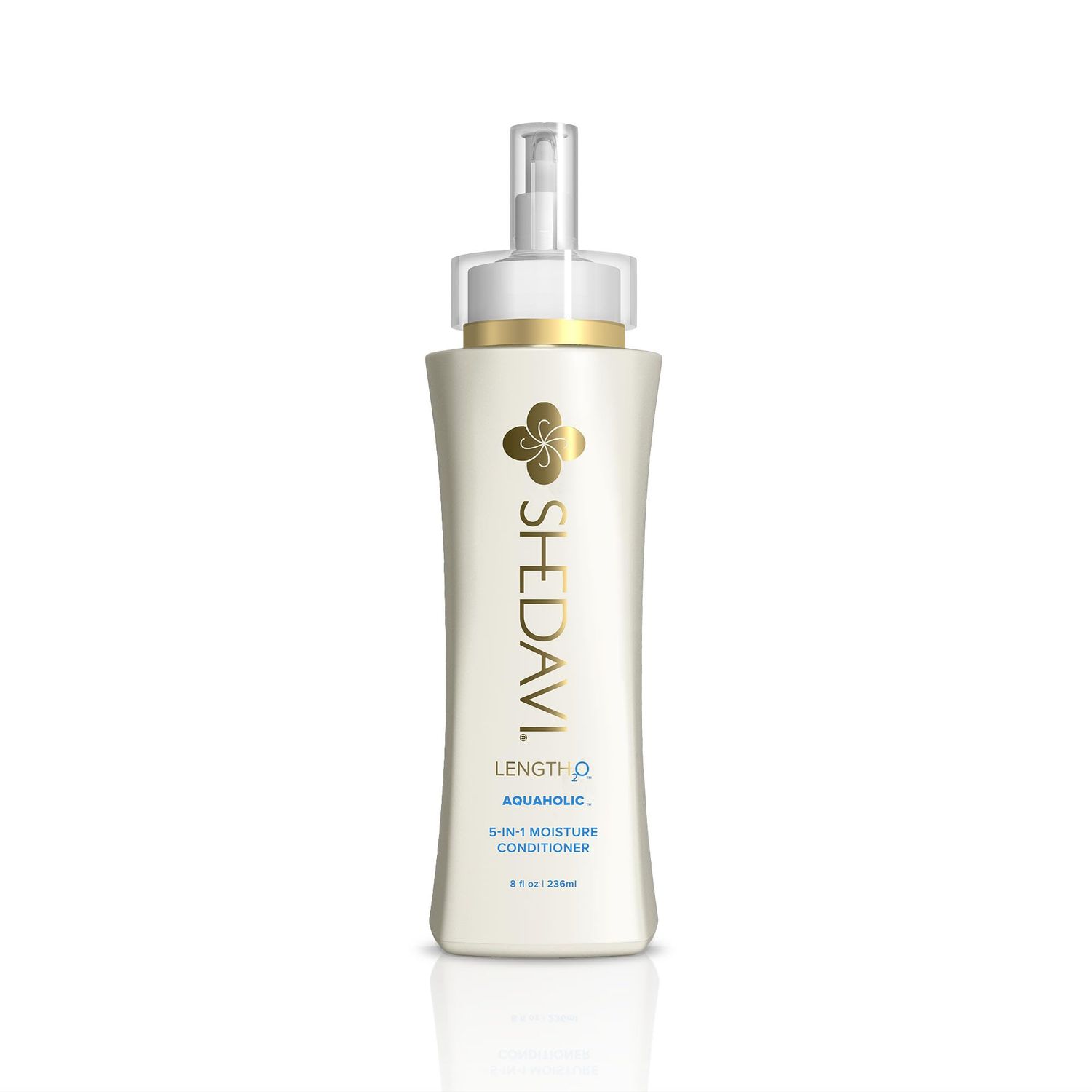 Shedavi Length O Aquaholic 5-in-1 Moisture Conditioner Dry Damaged Hair - Detangling Leave in Conditioner for Women Soften and Moisturize Hair Growth Free from Parabens