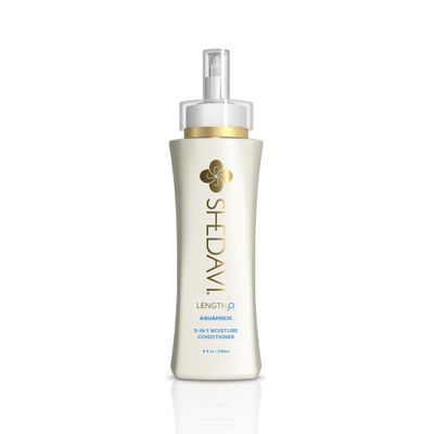 Shedavi Length O Aquaholic 5-in-1 Moisture Conditioner Dry Damaged Hair - Detangling Leave in Conditioner for Women Soften and Moisturize Hair Growth Free from Parabens