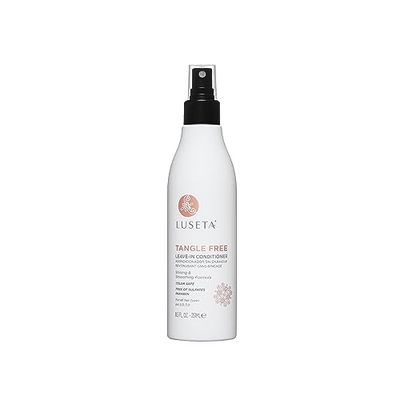 Luseta Tangle Free Leave-in Conditioner for Women Sulfate Free Conditioner for Detangling with Keratin and Argan Oil, Color Safe Leave in Conditioner for Curly and Wavy Hair 8.5oz
