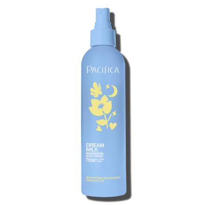 Pacifica Dream Milk Magnesium Spray for Sleep Relaxation - Natural Magnesium Body Mist Infused with Lavender, Chamomile Essential Oils, Vegan Cruelty-Free, Clean Beauty, 4 fl oz