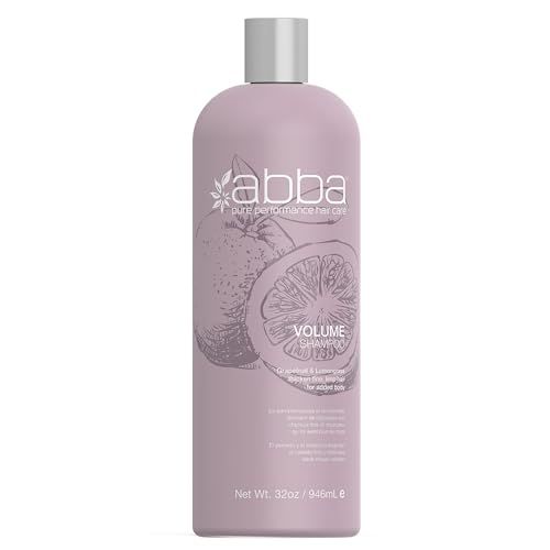ABBA Volume Shampoo, Grapefruit Lemongrass, 32 Fl Oz