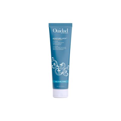 Ouidad Moisture Lock Hair Mask, 2 fl oz, Ultra-Nourishing Intense Frizz Control Curly Hair Mask with Macadamia Nut Oil, Olive Oil, Helps Repair, Detangle, Restore Softness Hydrate, All Curl Types