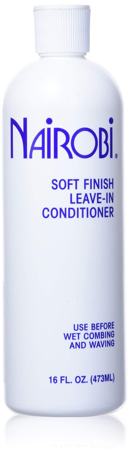 Nairobi Soft Finsh Leave-in Conditioner for Unisex, 16 Ounce