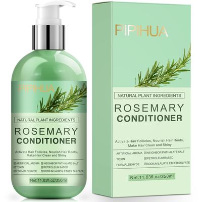 Rosemary Conditioner for Hair Growth: Thinning Hair Anti-Hair Loss Treatment for Men and Women - Rosemary Mint Strengthening Conditioner with Tea Tree Oil Biotin
