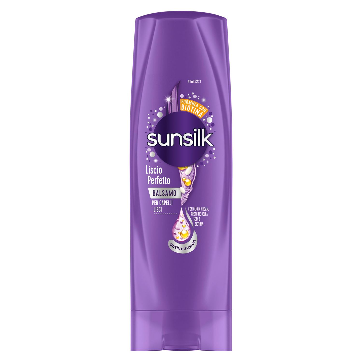 sunsilk Conditioner Liscio Perfetto for Straight Hair 200 ml, 6.7 Fl Oz - Made in italy, Purple