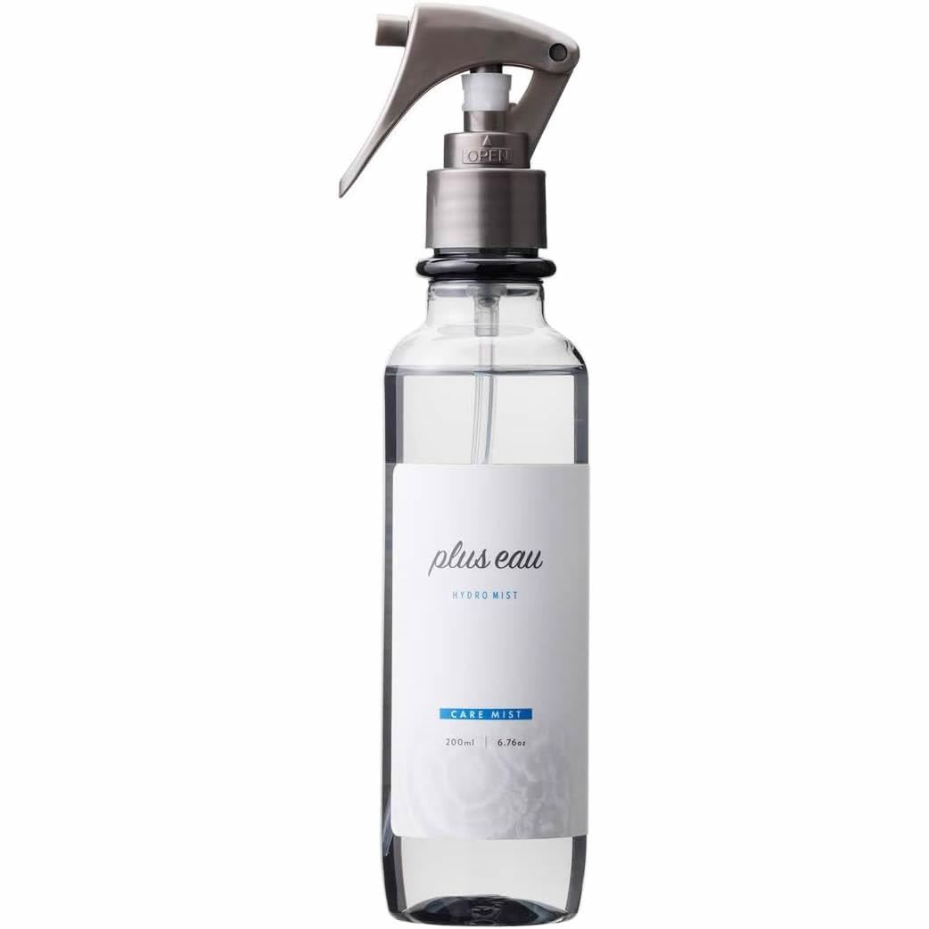 Plus eau Hair Booster Mist - Leave-In Hydrating Spray for Shine Damaged Hair, 6.7 fl oz (200ml), Made in Japan