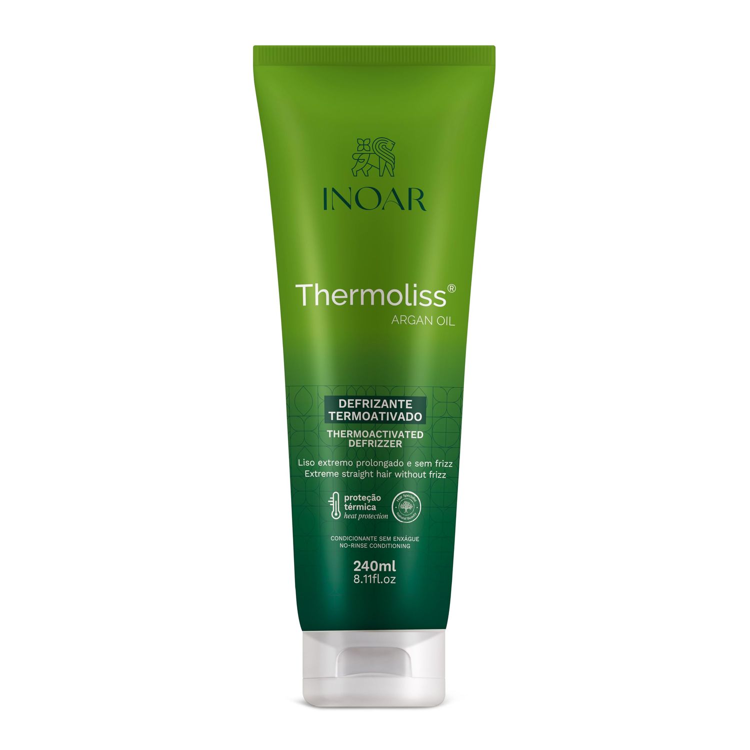 Inoar Thermoliss Keratin Straightening Conditioner for All Hair Types - 240 Grams