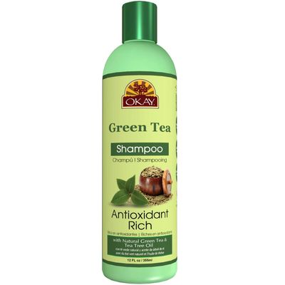 OKAY GREEN TEA NOURISHING ANTIOXIDANT RICH SHAMPOO 12oz 355ml