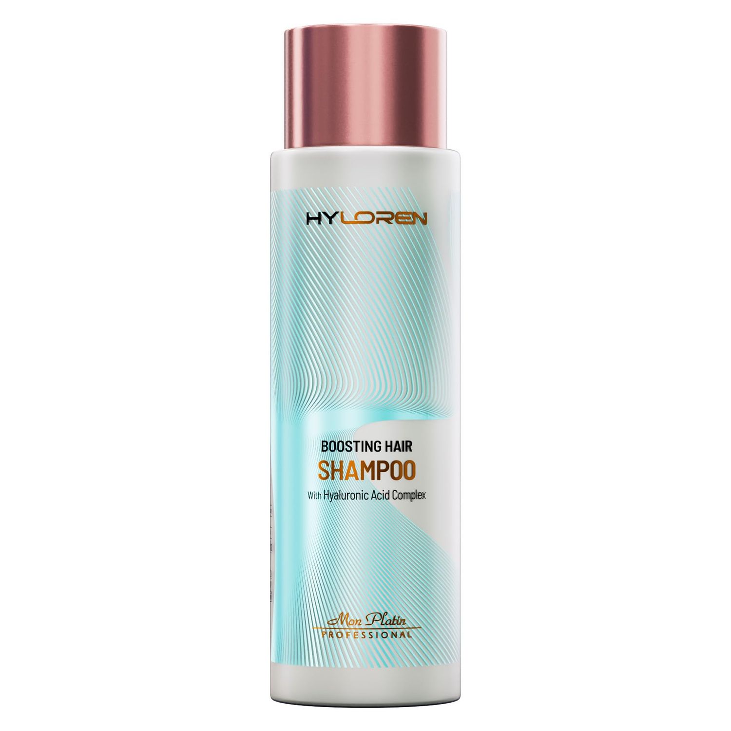 Mon Platin Professional HYLoren Boosting Shampoo, 500ml - For Thin, Sparse and Brittle Hair with Hyaluronic Acid, Volumizing and Thickening Shampoo, SLSSLES Free, for Damaged Hair