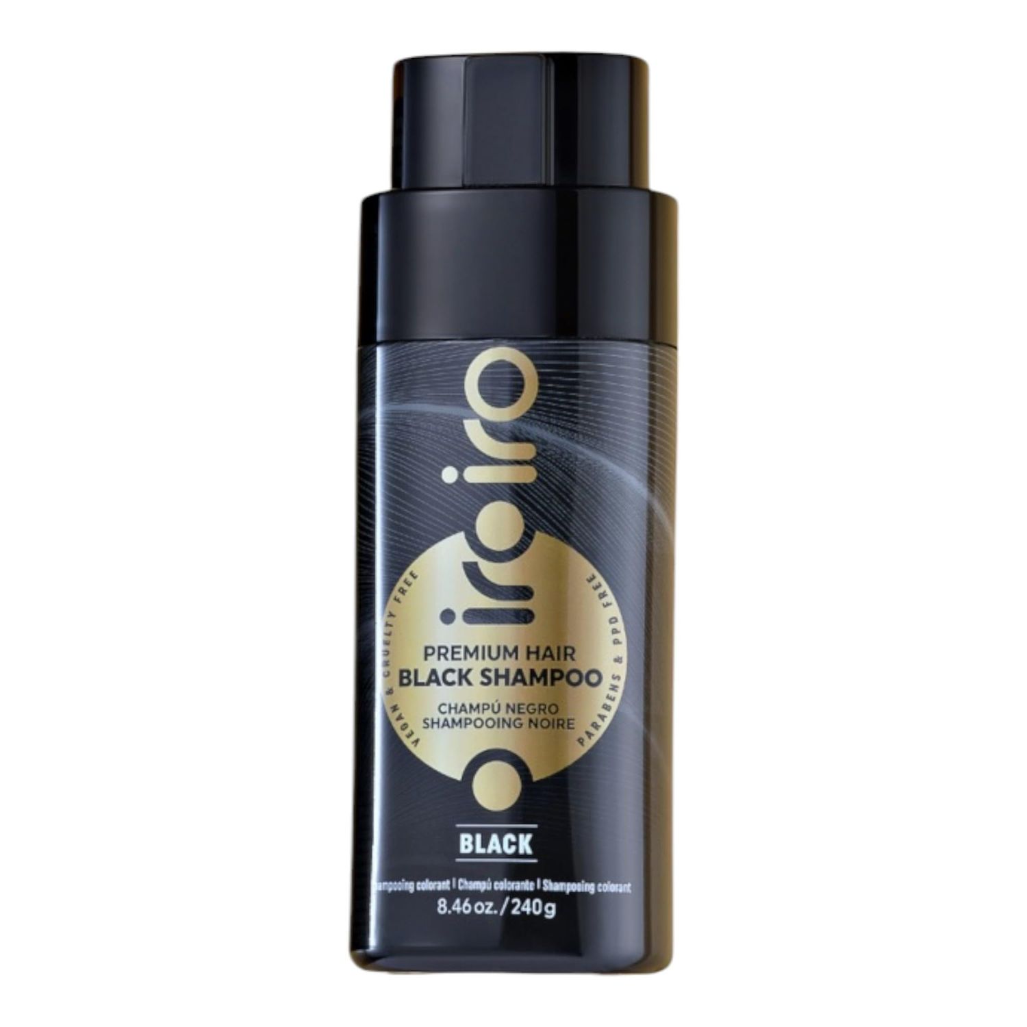 iroiro Premium Hair BlackBrown Shampoo (Black)