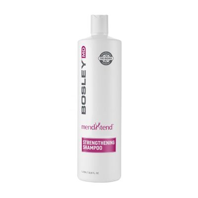 BosleyMD MendXtend Strengthening Shampoo to Promote Growth Prevent Breakage with Saw Palmetto, Hyaluronic Acid and Pomegranate Extract