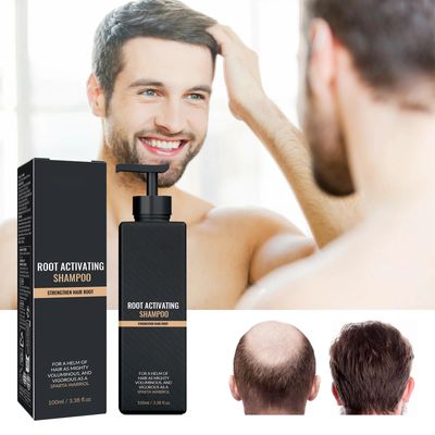 Root Activating Shampoo for Men Promote Hair Growth Strengthen Roots, Ideal for Hair Regrowth (Green)