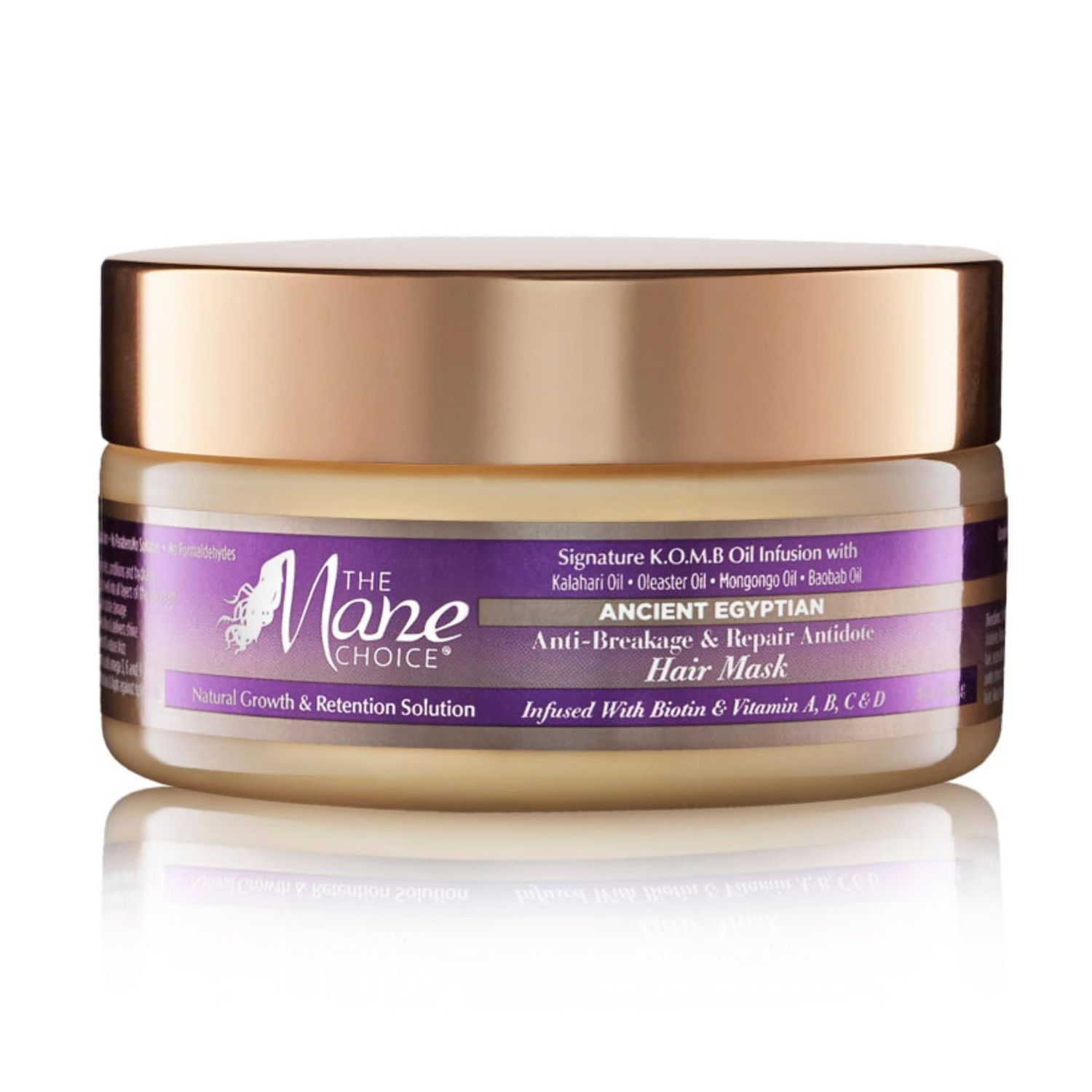 The Mane Choice Ancient Egyptian Anti-Breakage Repair Antidote Hair Mask for Coily, Wavy Curly Hair, 8 Ounce