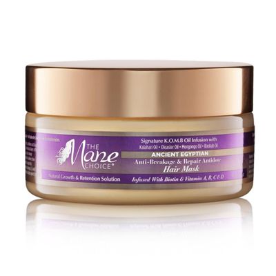 The Mane Choice Ancient Egyptian Anti-Breakage Repair Antidote Hair Mask for Coily, Wavy Curly Hair, 8 Ounce