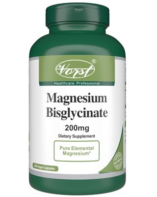 VORST Magnesium Bisglycinate 200mg 180 Vegan Capsules