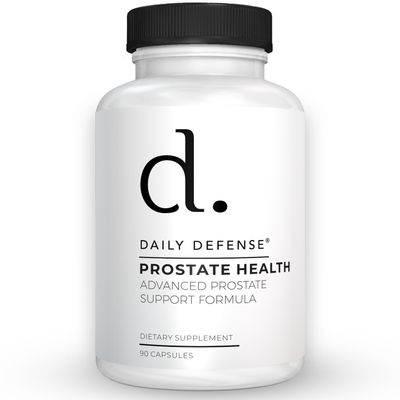 Daily Defense Prostate Health Supplements for Men - Prostate Supplements with Saw Palmetto Powder, Vitamin E, Zinc, Mushrooms, Pumpkin Seed - Prostate Support Dietary Supplement for Men, 90 Ct