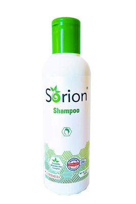 Sorion Shampoo with Coconut Oil, Turmeric and Pala Indigo Essential Oils, Herbal Repair for Damaged Hair, Gently Nourishing Scalp Treatment