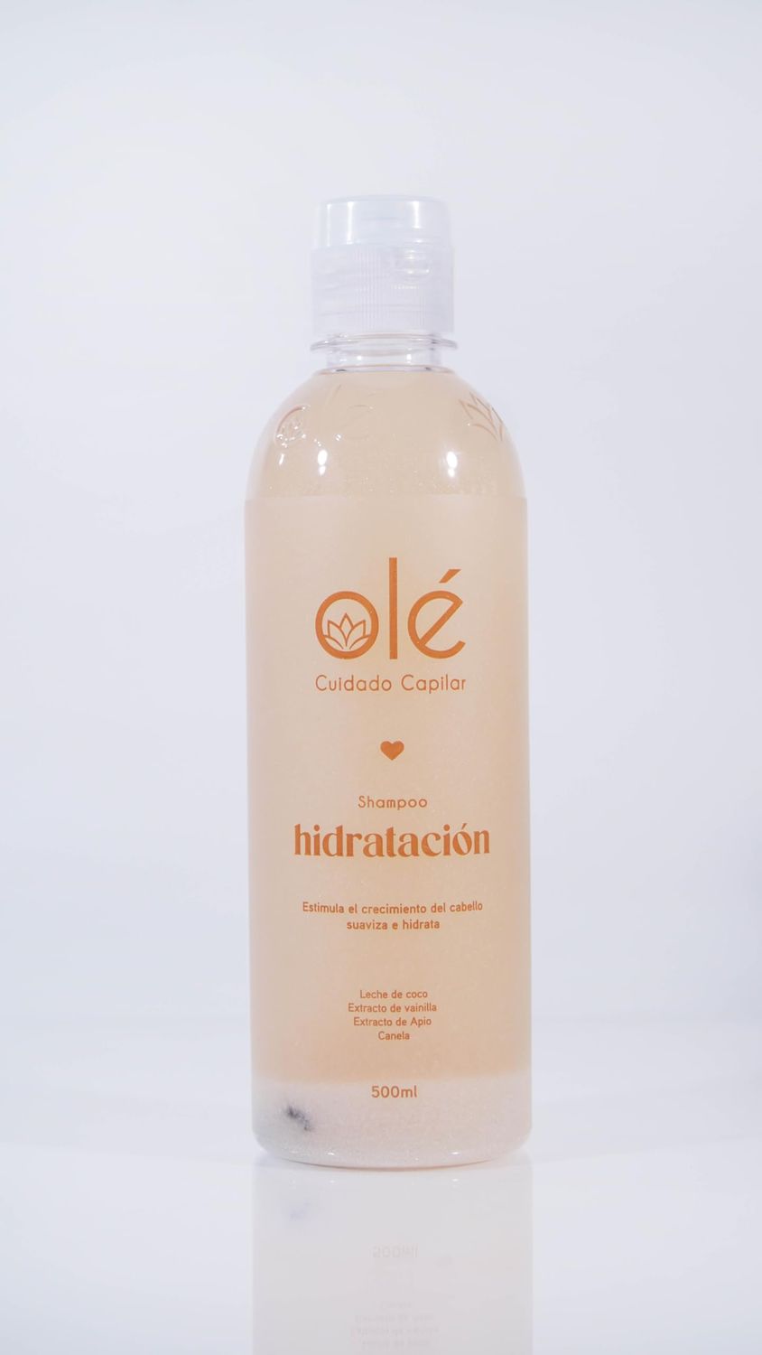 OL Shampoo Coconut, Cinnamon Honey High HYDRATION Formulated With Coco, Canela Miel for Stronger, Thicker and Longer Hair - Soft and Shine, Growth Shampoo.