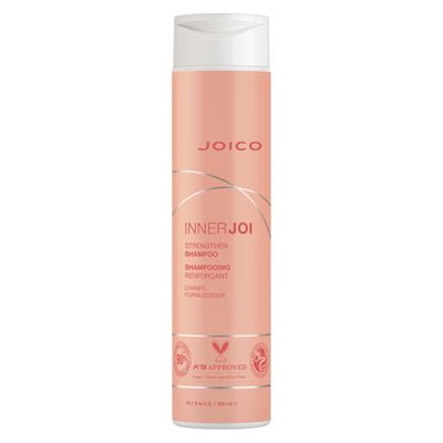 Joico InnerJoi Strengthen Shampoo For Damaged, Color-Treated Hair Sulfate Paraben Free Naturally-Derived Vegan Formula 10.1 Fl Oz