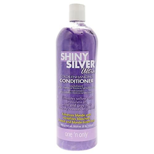 One &#39;n Only Shiny Silver Ulta Color Enhancing Conditioner Conditoner Unisex 33.8 oz