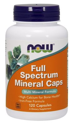 NOW Foods, Full Spectrum Mineral CAPS 120 CAPS